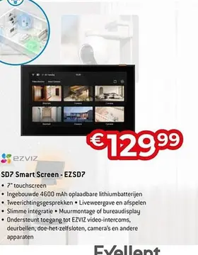 Aanbieding: SD7 Smart Screen - EZSD7