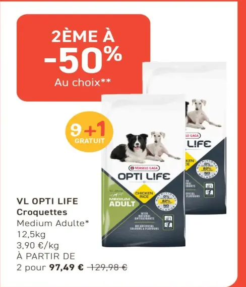 Offre: VL OPTI LIFE Croquettes