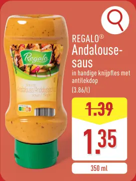 Promotie: Andalouse-saus