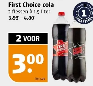 Aanbieding: cola