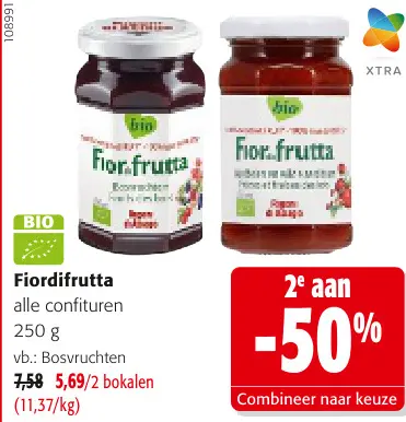 Promotie: Fiordifrutta alle confituren