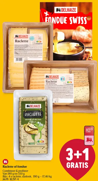 Aanbieding: Raclette of fondue