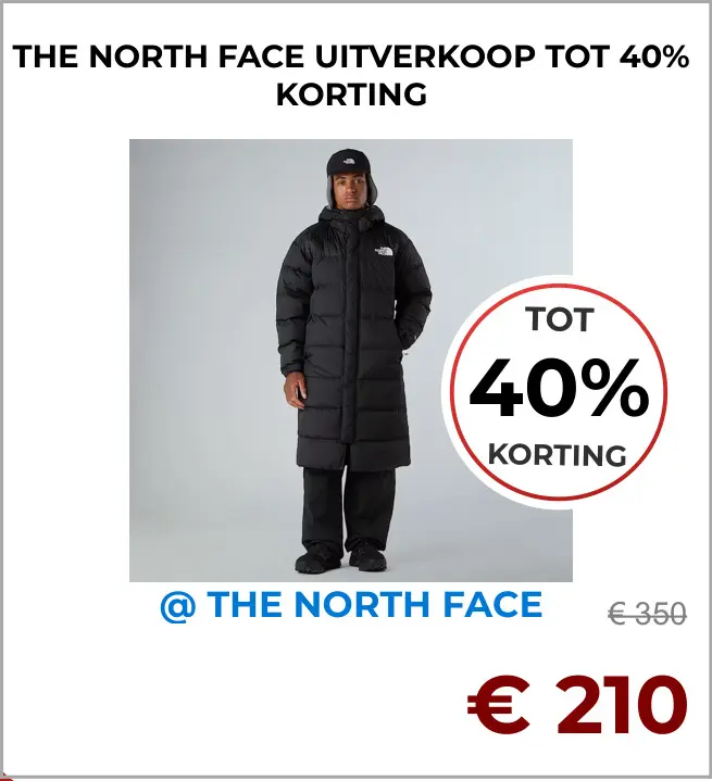 Aanbieding: The north face uitverkoop