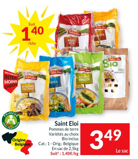 Offre: Pommes de terre