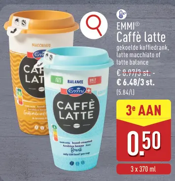 Promotie: Caffè latte