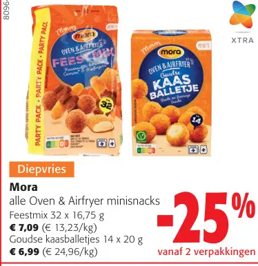 Promotie: Oven & Airfryer minisnacks