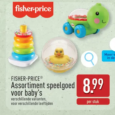 Promotie: Assortiment speelgoed voor baby's