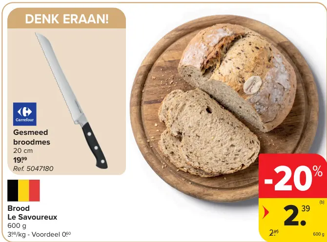 Promotie: Brood Le Savoureux