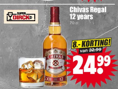 Aanbieding: Chivas Regal 12 years