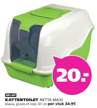 Aanbieding: Kattentoilet netta maxi