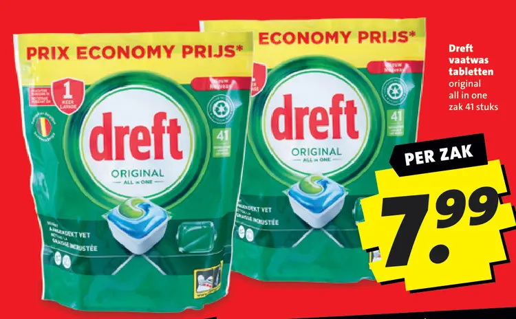 Aanbieding: vaatwas tabletten