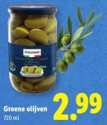 Aanbieding: Groene olijven
