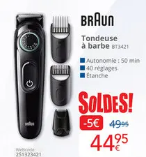 Offre: Tondeuse à barbe