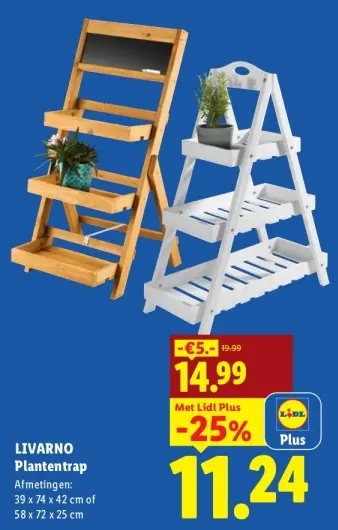 Aanbieding: Plantentrap