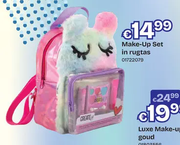 Promotie: Make-Up Set in rugtas