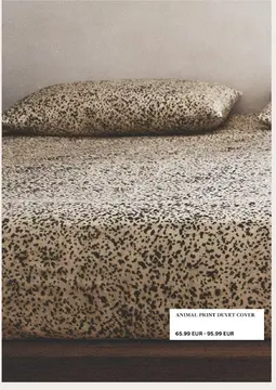 Aanbieding: Bedlinnen panterprint