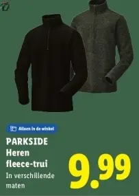 Aanbieding: Heren fleece-trui