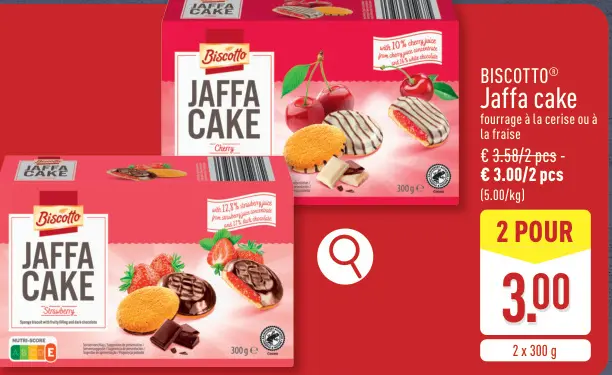 Offre: Jaffa cake
