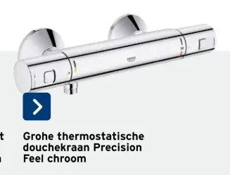 Aanbieding: Grohe thermostatische douchekraan Precision F