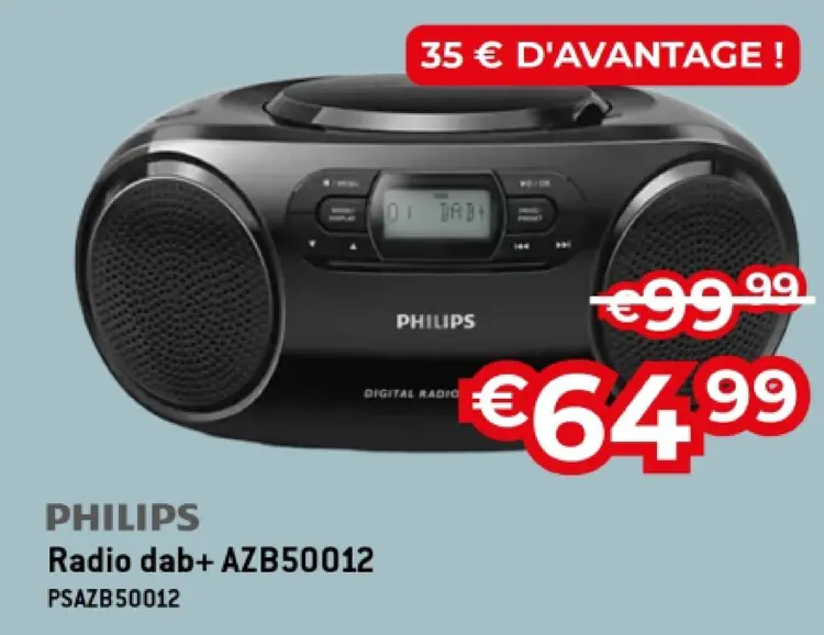 Offre: Radio dab+ AZB50012
