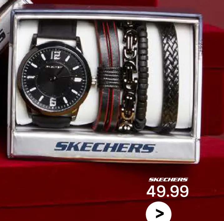 Promotie: Skechers Watch and Bracelet Set