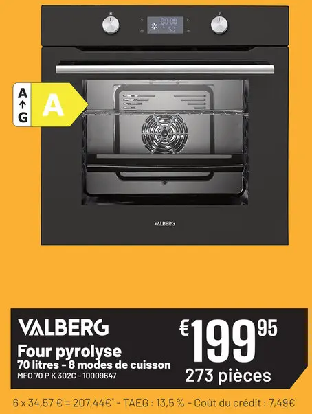 Offre: Four pyrolyse