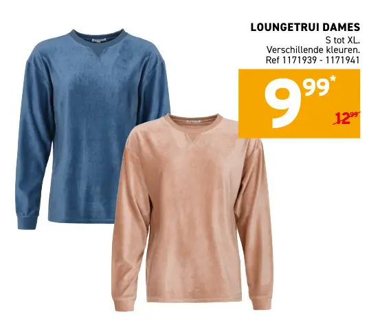 Promotie: Loungetrui dames