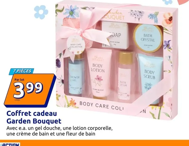 Offre: Coffret cadeau Garden Bouquet