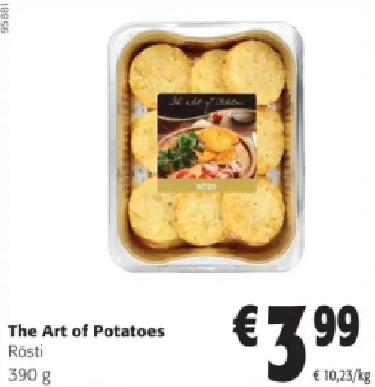 Offre: The Art of Potatoes Rösti