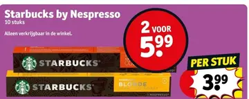 Aanbieding: Starbucks by Nespresso