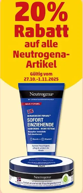 Aanbieding: Neutrogena Sofort Einziehende Handcreme / Feu