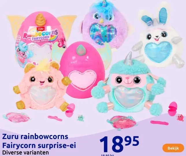 Aanbieding: Zuru rainbowccorns Fairycorn surprise-ei