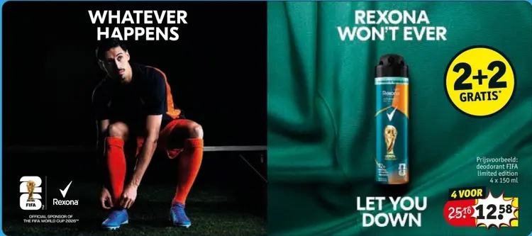 Aanbieding: deodorant FIFA limited edition