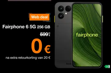 Aanbieding: Fairphone 6 5G 256 GB