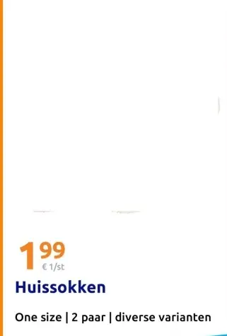 Aanbieding: Huissokken