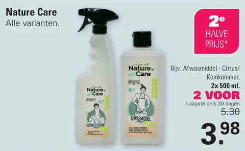 Aanbieding: Afwasmiddel - Citrus/Komkommer