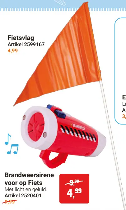 Aanbieding: Fietsvlag
