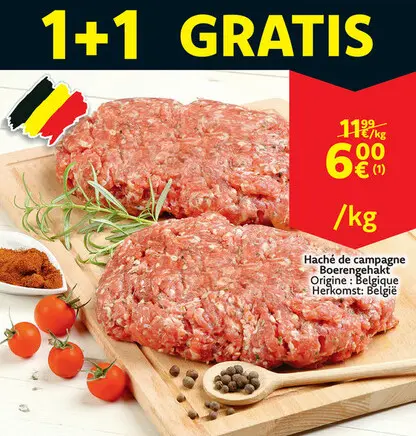 Offre: Haché de campagne / Boerengehakt