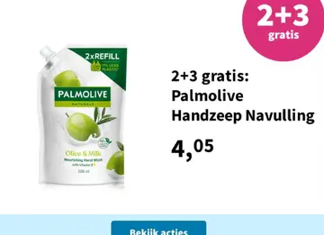 Aanbieding: Palmolive Handzeep Navulling