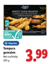 Aanbieding: Tempura garnalen