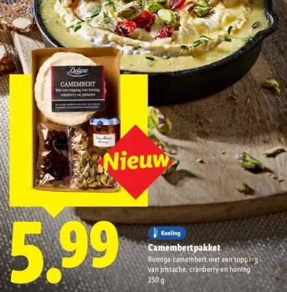 Aanbieding: Camembert pakket
