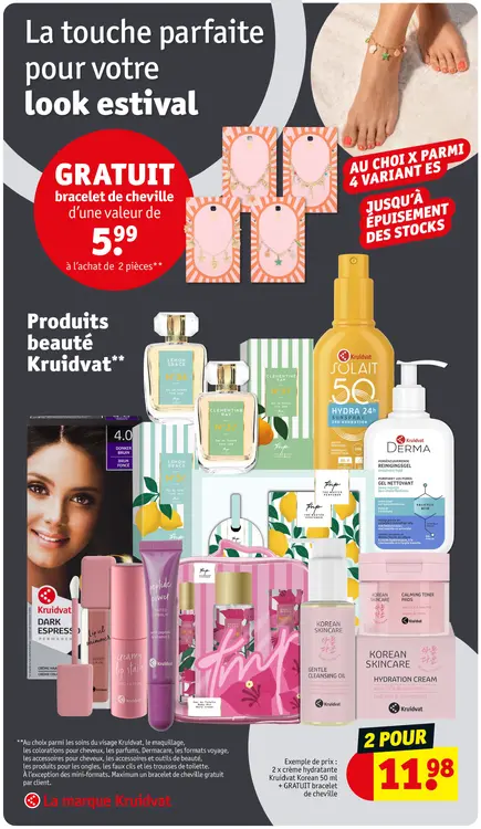 Offre: Produits beauté
