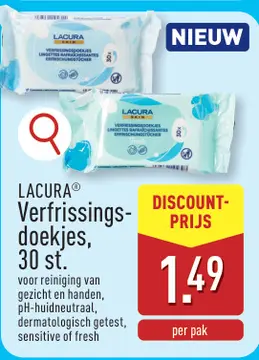 Aanbieding: Verfrissingsdoekjes