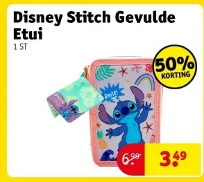 Aanbieding: Disney Stitch Gevulde Etui