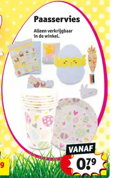 Aanbieding: Paasservies
