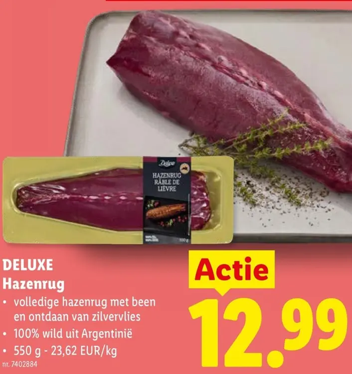 Promotie: Deluxe Hazenrug