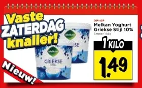 Aanbieding: Yoghurt Griekse Stijl 10%