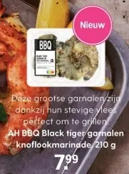Aanbieding: AH BBQ Black tiger garnalen knoflookmarinade