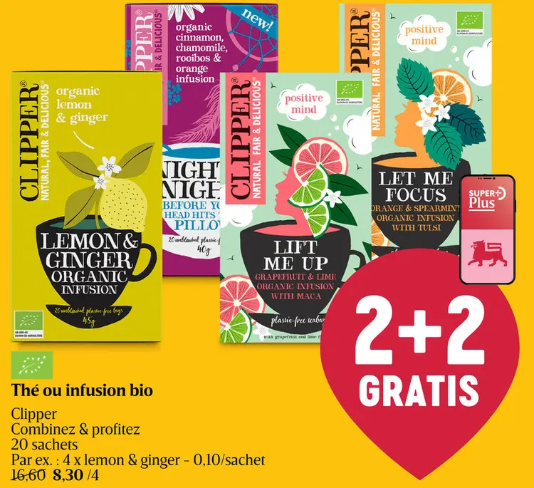 Offre: Thé ou infusion bio