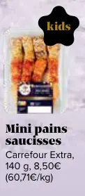 Offre: Mini pains saucisses